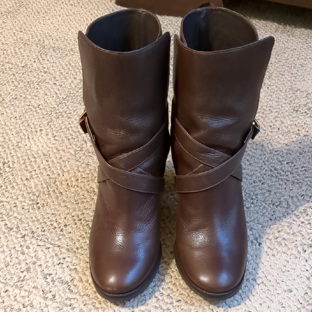 Kate Spade Brown Leather Women's Boots